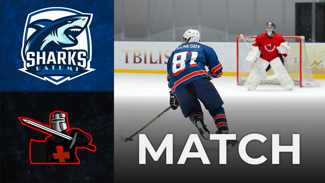 Batumi Sharks vs. Fiery Crusaders | Georgian Hockey | January 31, 2026