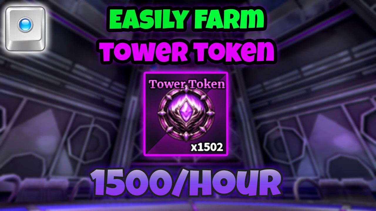 Лучший способ заработать AFK Tower Token с помощью Tinytask (1500+ в час) в Sailor Piece Roblox
