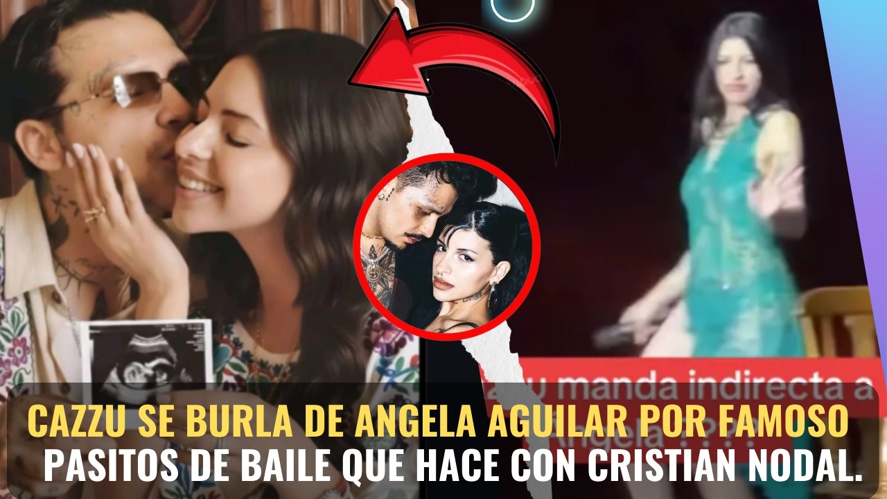 CAZZU se BURLA de ÁNGELA AGUILAR  por sus pasos con CHRISTIAN NODAL en su concierto en ARGENTINA😱