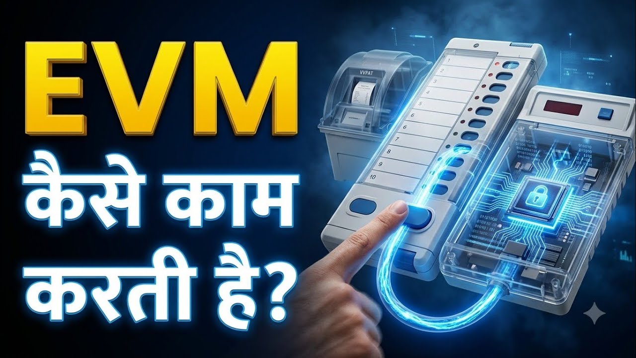 How Does EVM Work? | Inside India's Electronic Voting Machine Explained | Can EVM Be Hacked?