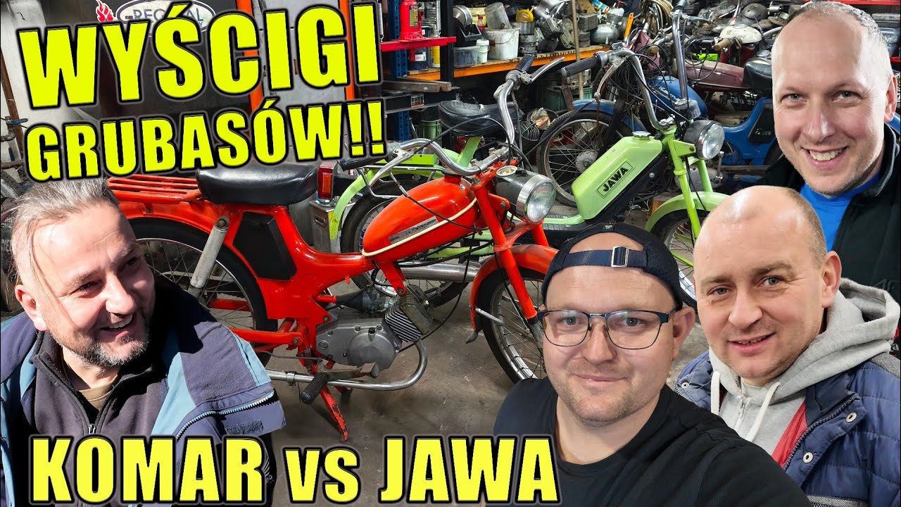 KOMAR kontra JAWA.. kto wygra?? 🎉🎉 Najpierw WYŚCIG a potem LICYTACJA 🥳🥳
