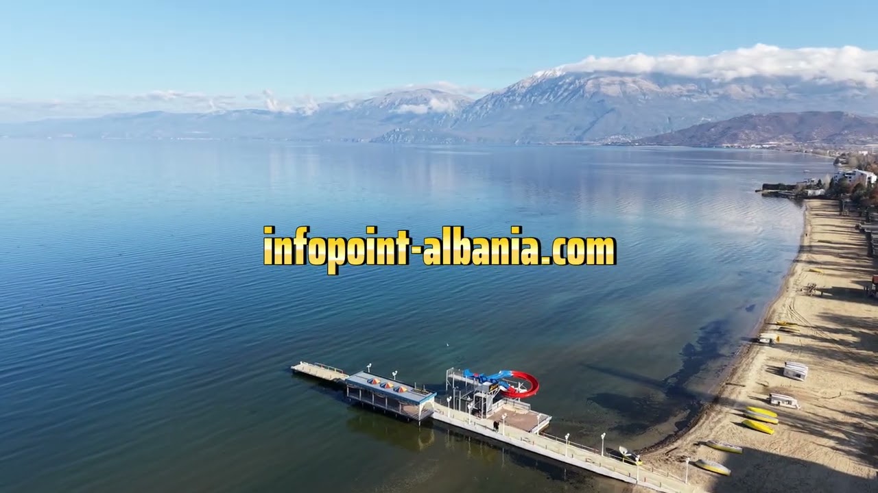 “Qetësi, Flamur dhe Liri | Pamje Epike nga Pogradeci” #infopointalbania #visitalbania @Velox-Al