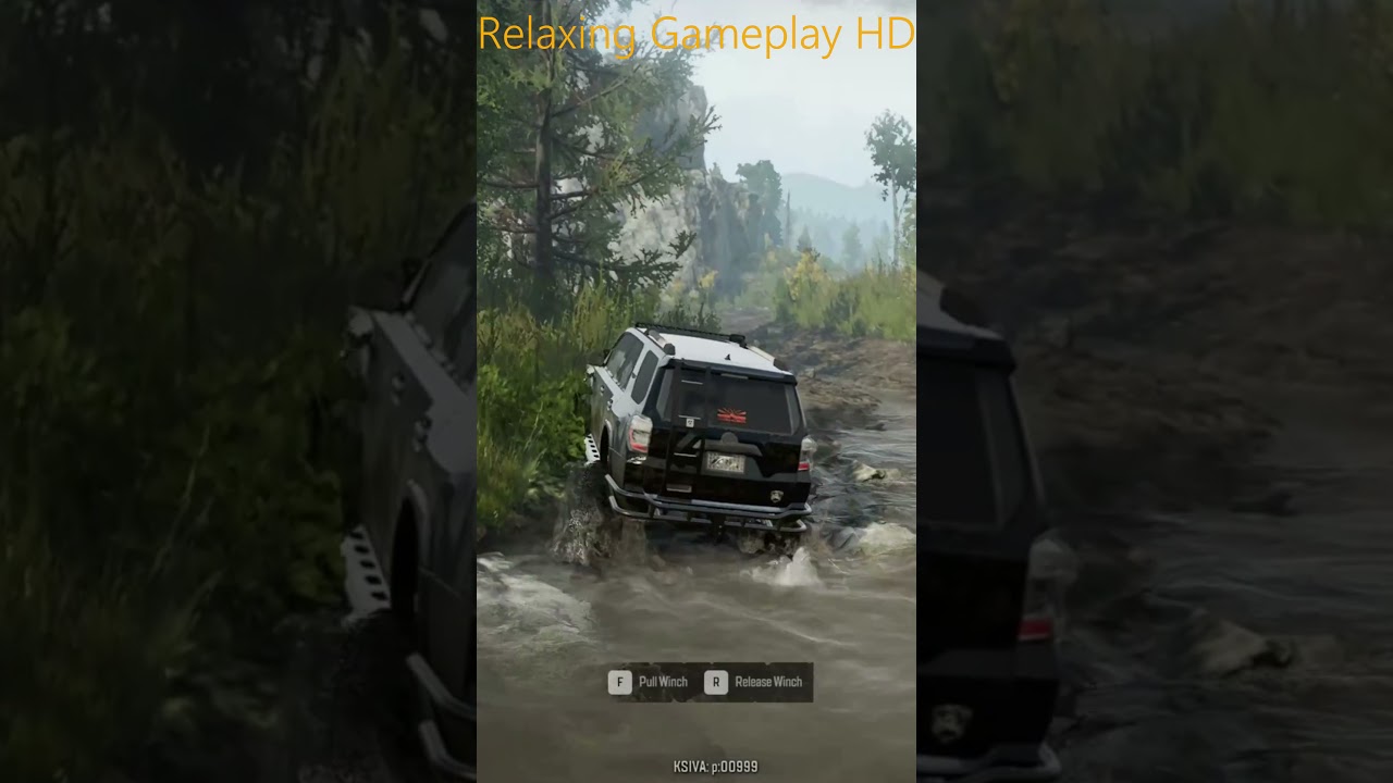 SnowRunner - Free OffRoad Driving With Relaxing Music. #shorts
