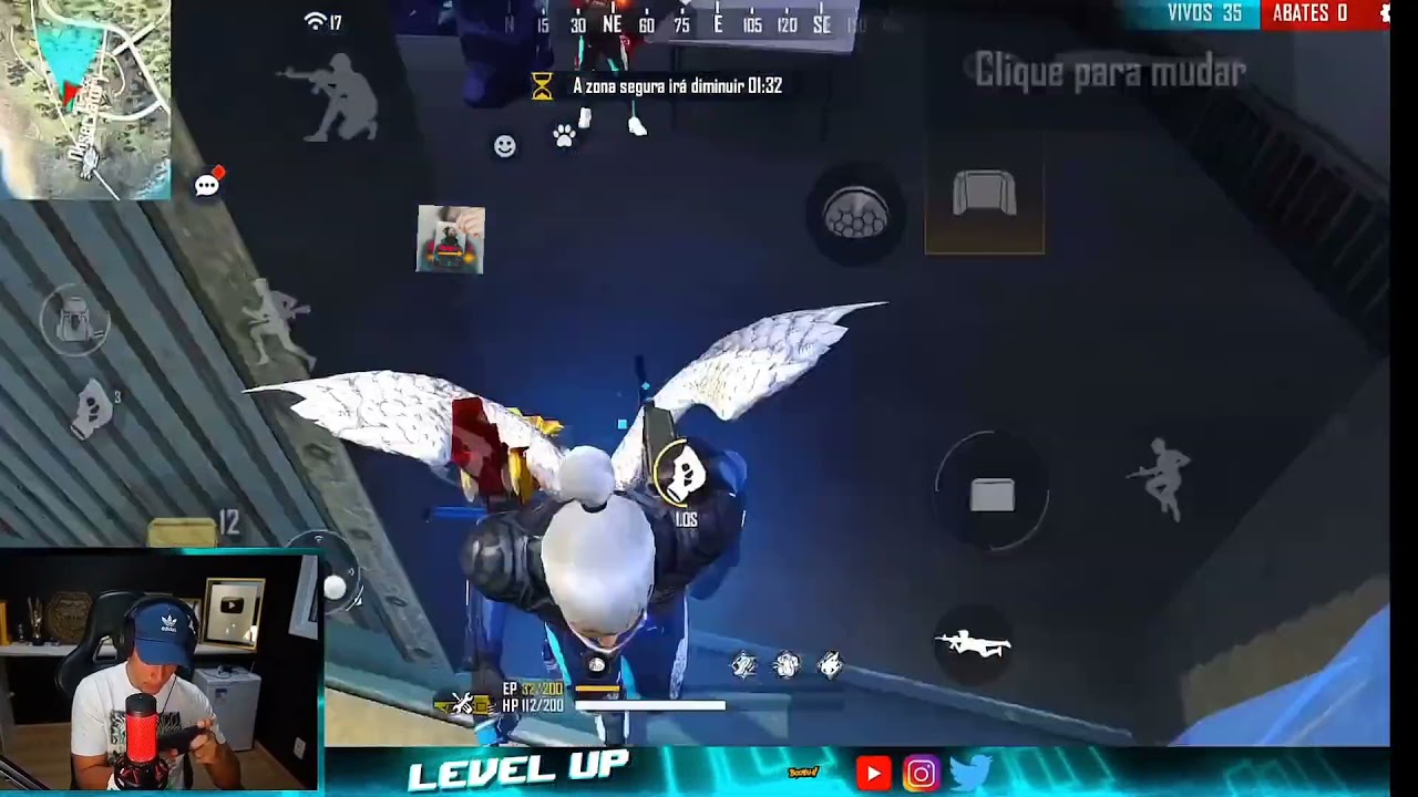 fury chama Level Up de carni&ccedil;a ap&oacute;s mata-lo na ranqueada