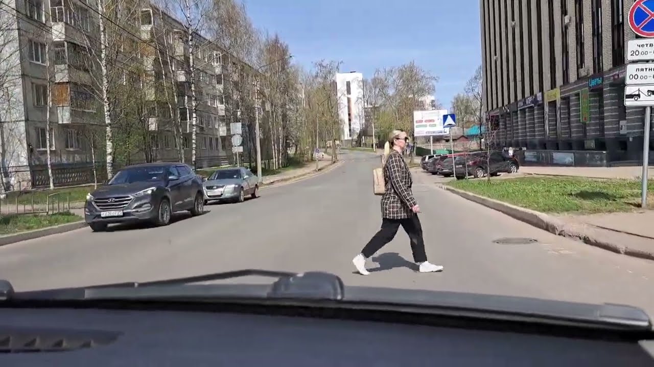Из деревни в город \ Сыктывкар главная улица \ Выльгорт.  Дорога.  Влог.
