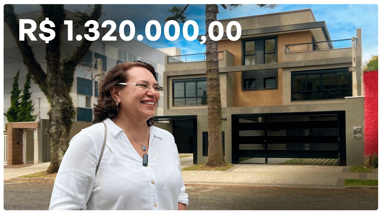 TRIPLÉX AVALIADO EM R$ 1.320.000,00 (ELE É ENORME!) - Curitiba PR