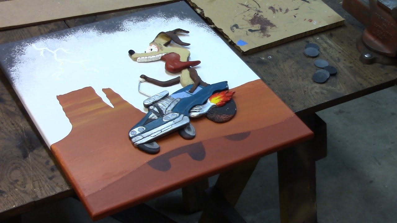 3D Art Sculpture using Air Dry Clay, something out of the ordinary DIY