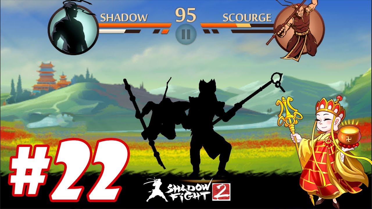 Shadow Fight 2 : Quyền trượng ĐƯỜNG TĂNG vs gậy như ý TÔN NGỘ KHÔNG #22