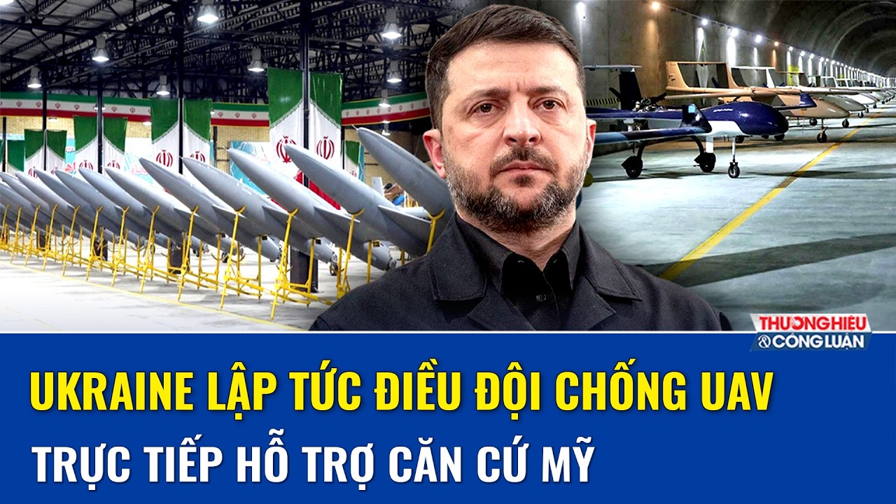 Nóng: Ukraine điều lực lượng chống UAV sang Trung Đông giúp Mỹ chặn UAV Iran