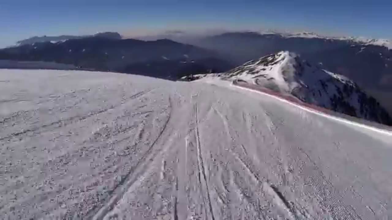 Trametsch - Plose Talabfahrt - 9km in 6min - ungeschnitten 13.02.2015