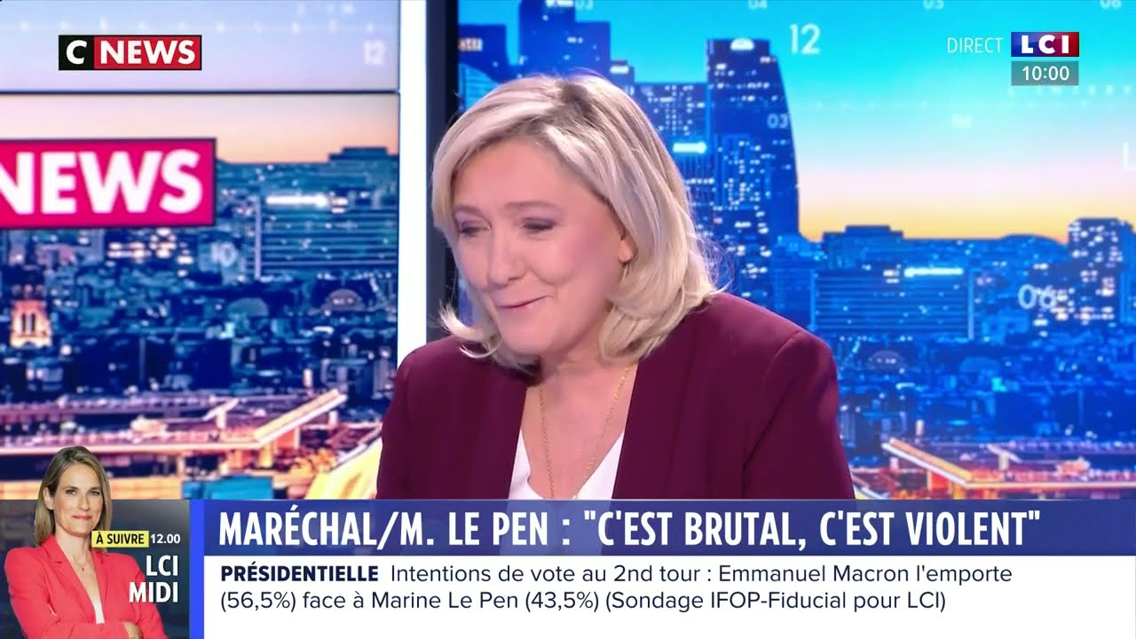 Marine Le Pen lâchée par Marion Maréchal