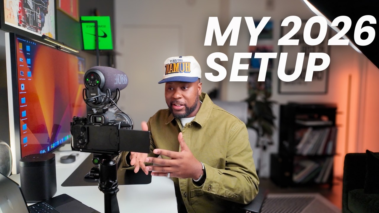 How I Shoot My YouTube Videos in 2026 | My Full Camera Gear Setup