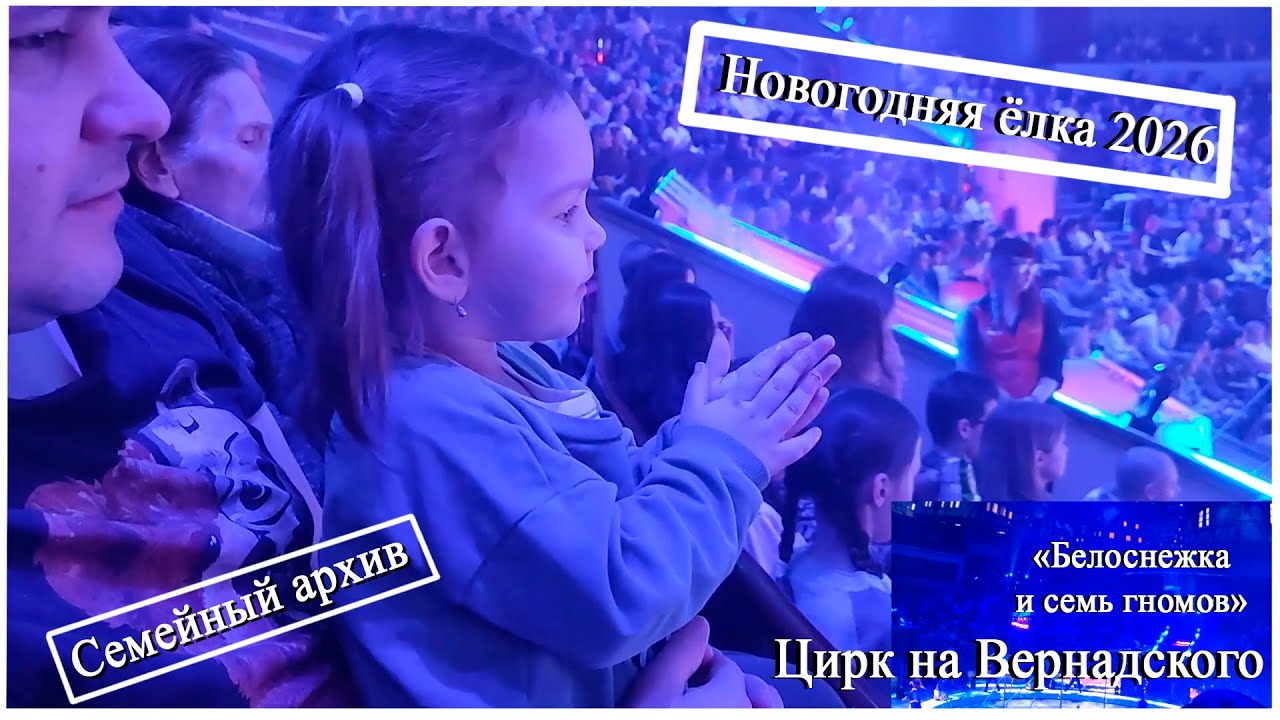 Как мы в цирк ездили... Белоснежка и 7 гномов на Вернадского #SugarBG #Елка2025 #2026 