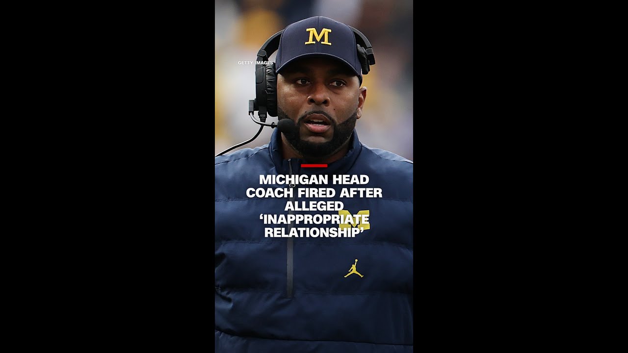 Michigan head coach fired after investigation into alleged &lsquo;inappropriate relationship&rsquo;