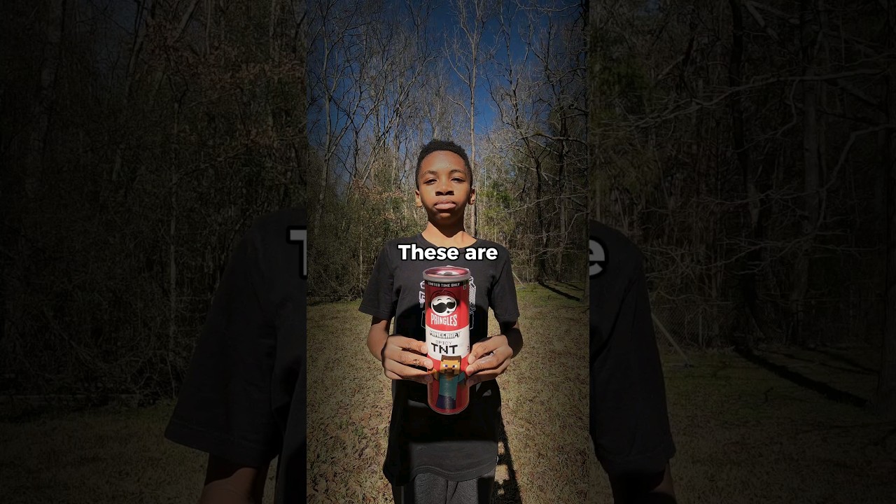 I Tried Minecraft TNT Pringles