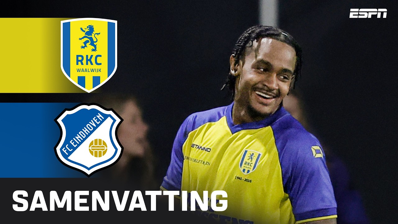 NAZJIR HELD SCOORT NA HEERLIJKE KAPBEWEGING 🪓 | Samenvatting RKC Waalwijk - FC Eindhoven