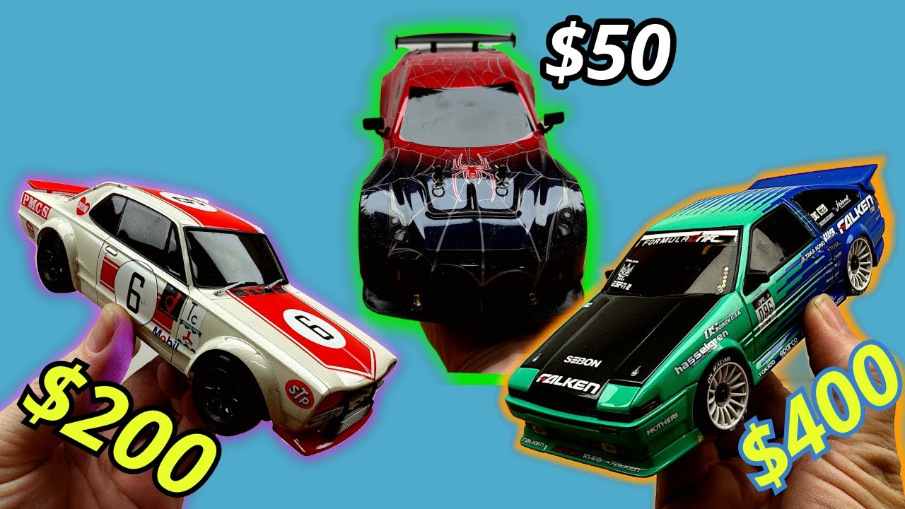 Whats the best Mini RC drift car for you ? $50 vs $400!!!