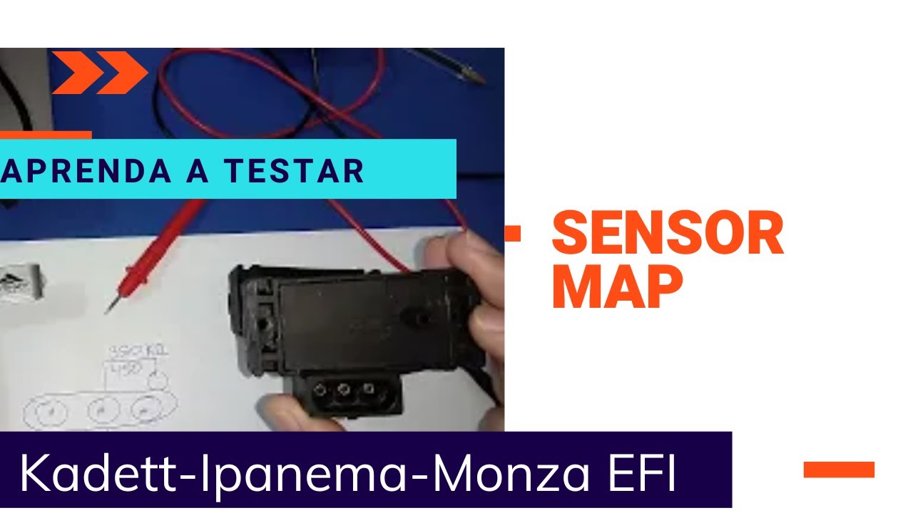 Sensor MAP Kadett, Monza, Ipanema, Corsa,Omega, Tigra.