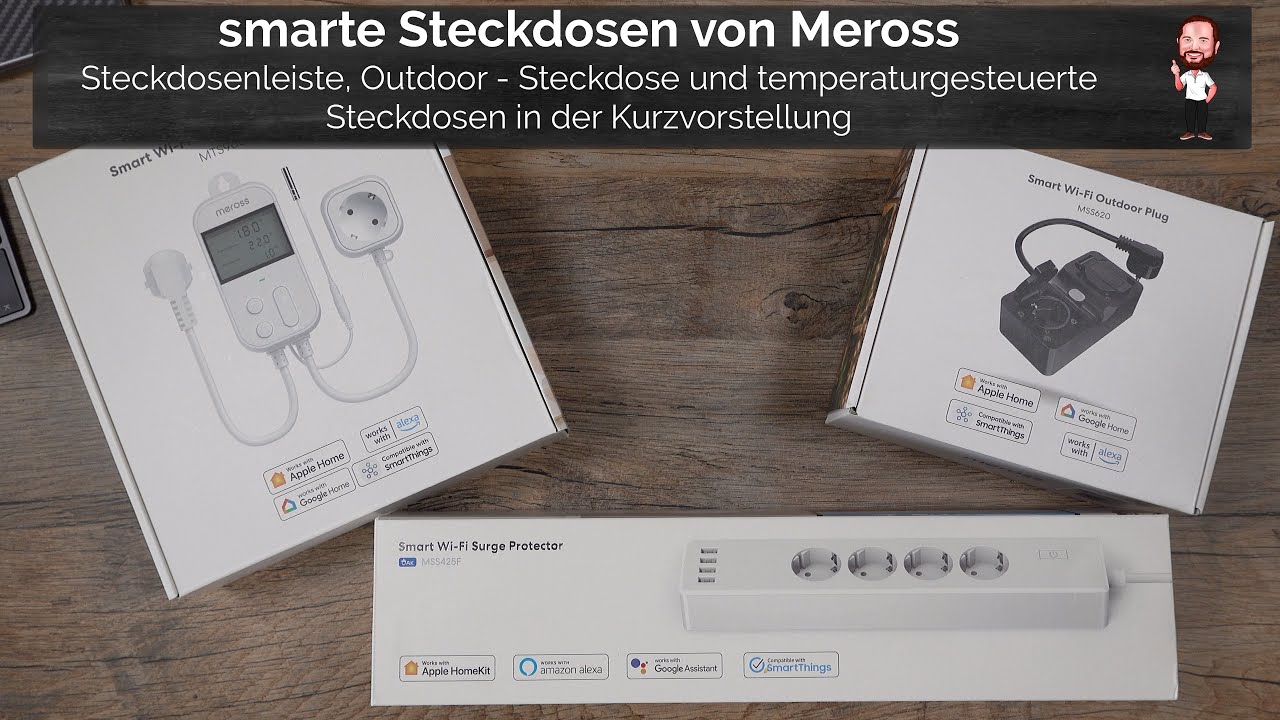 Meross smarte Steckdosen | Ein kurzer Blick in das smarte Meross Steckdose Portfolio
