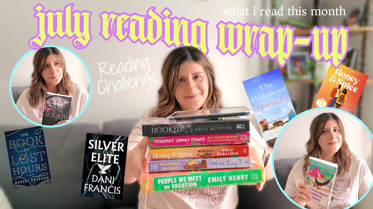 📚 July Reading Wrap Up | Hits, Misses & 5-Star Faves!
