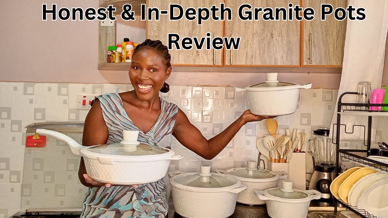 BOSCH 10 Pcs Granite Pots And Pans Full Review/Are Granite Cookware Worth Your Money? Linda Mary
