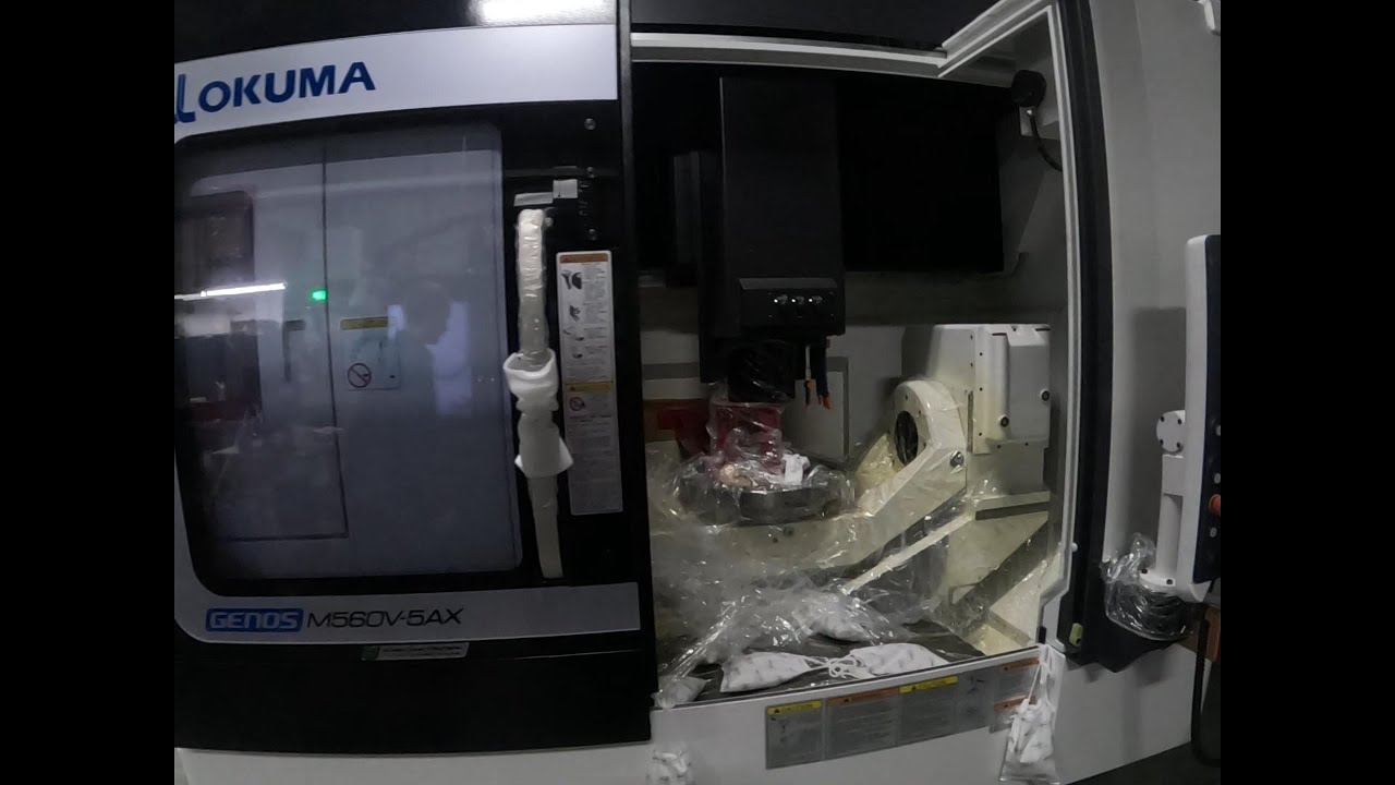 NEW OKUMA M560V-5AX DELIVERY!!!