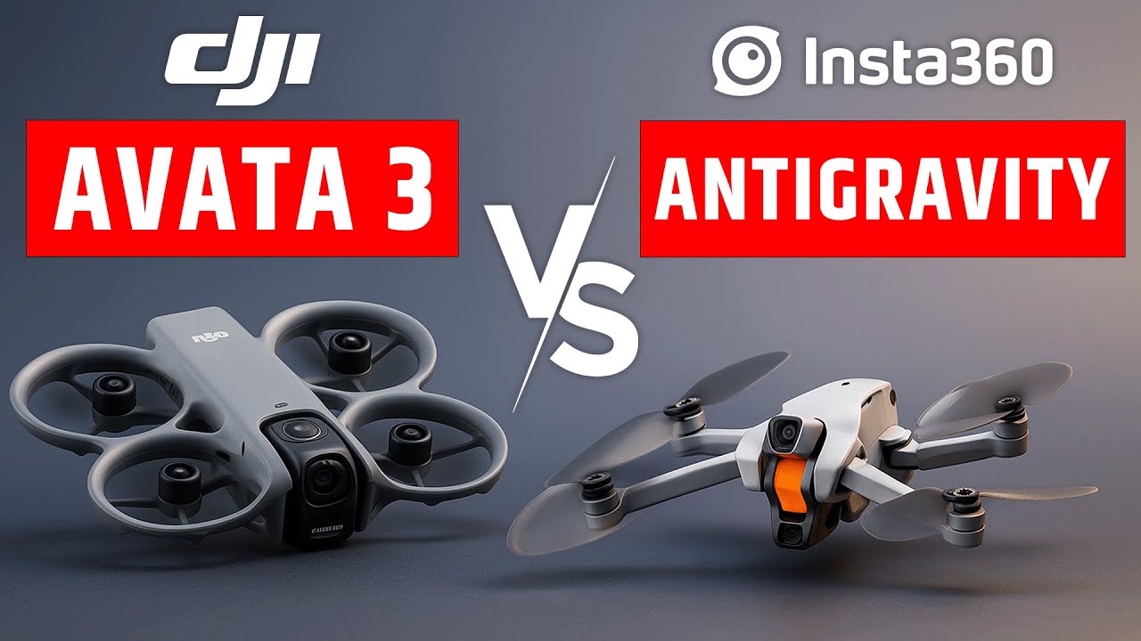 DJI Avata 360 против Insta360 Antigravity — король 360?