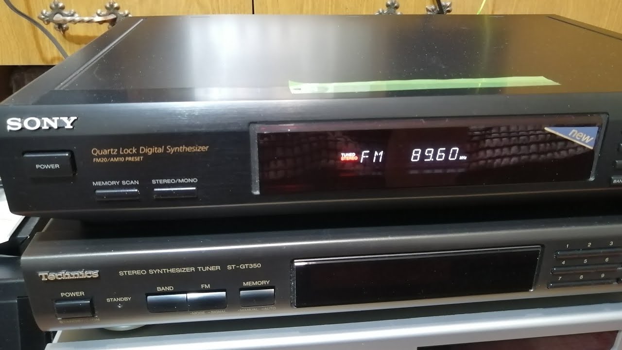 Тюнер Sony ST-JX661 Видео работы перед отправкой покупателю. 