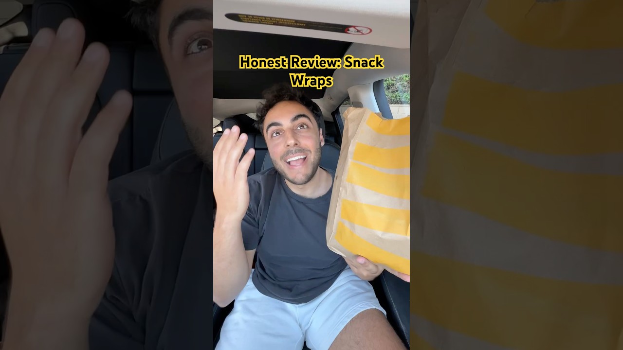 An honest review of the McDonald&rsquo;s snack wraps. #foodreview #mukbang