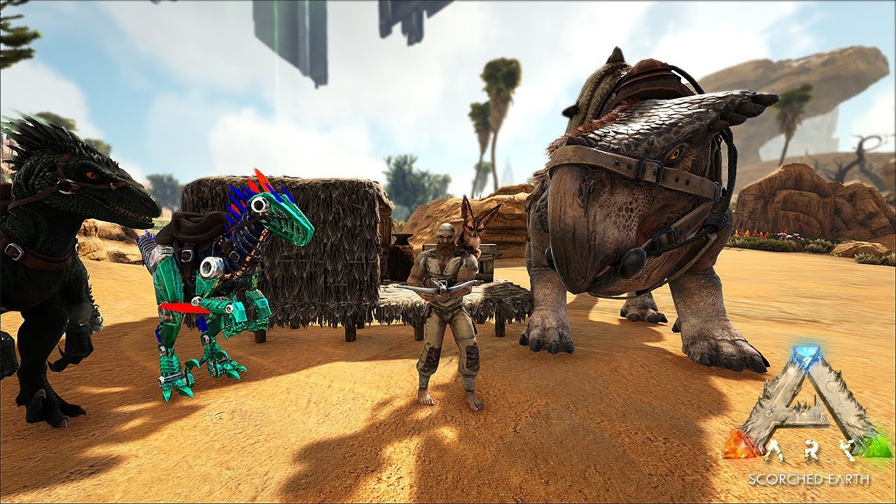 Ateş ve Kumun Macerası! - ARK: Scorched Earth #1