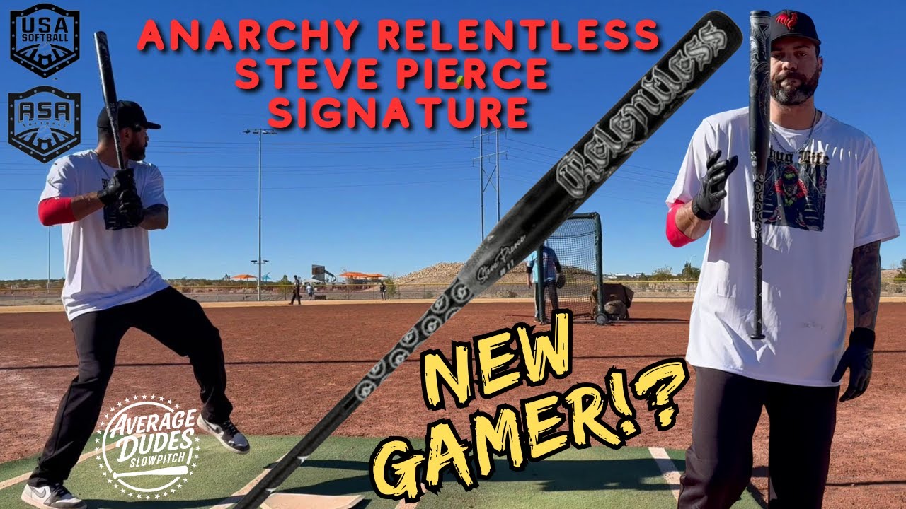 Бита для софтбола Anarchy Relentless от Стива Пирса | Обзор биты для софтбола USA/ASA