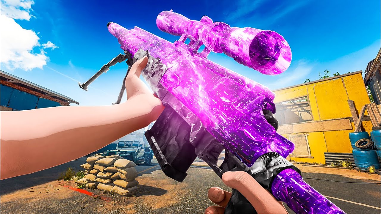 The NEW HDR SNIPER in BLACK OPS 6.. (Best Class Setup)