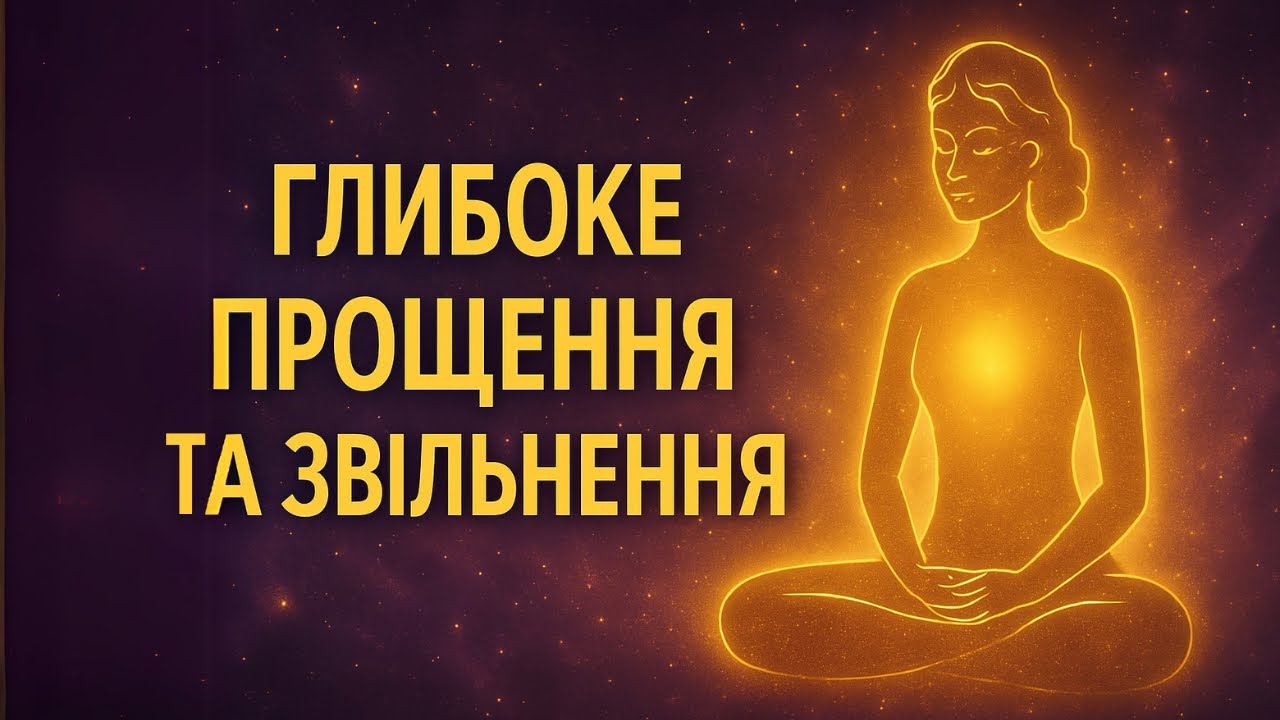 Як камінь з душі! Медитація прощення: звільнитись від образ і отримати внутрішній спокій.