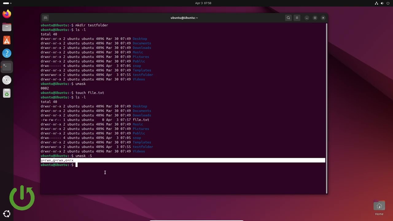 Linux &mdash; Как использовать umask для установки прав доступа по умолчанию