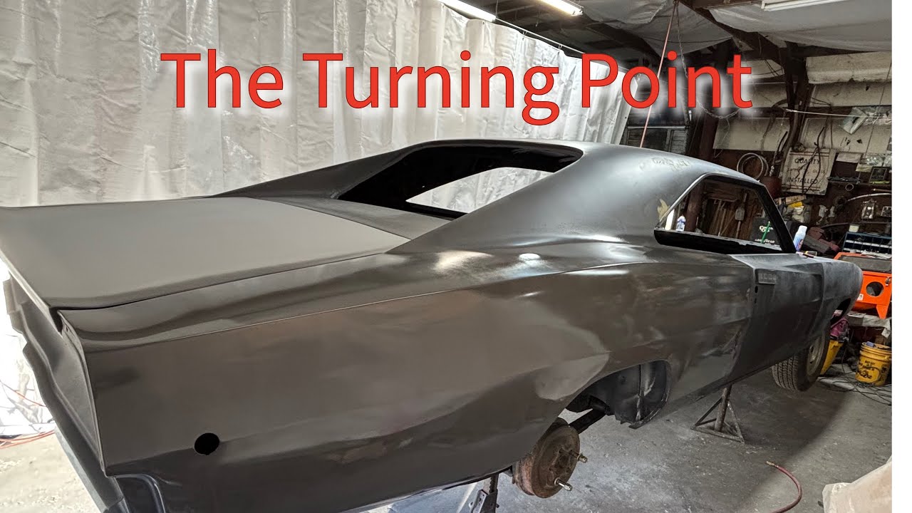 Bringing the Nightmare 1968 Dodge Charger back to life… one panel at a time #mopar 