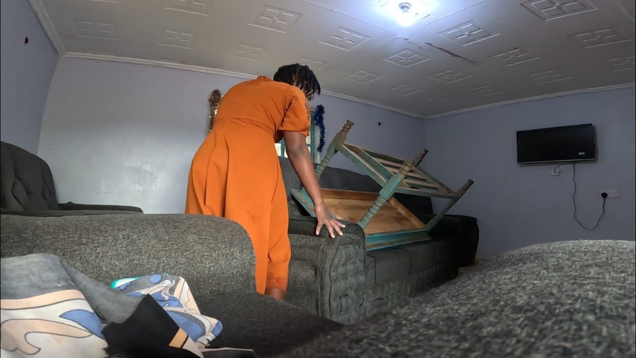 A Real African Village Cleaning Day|You Won't Believe The Before And After 😍.