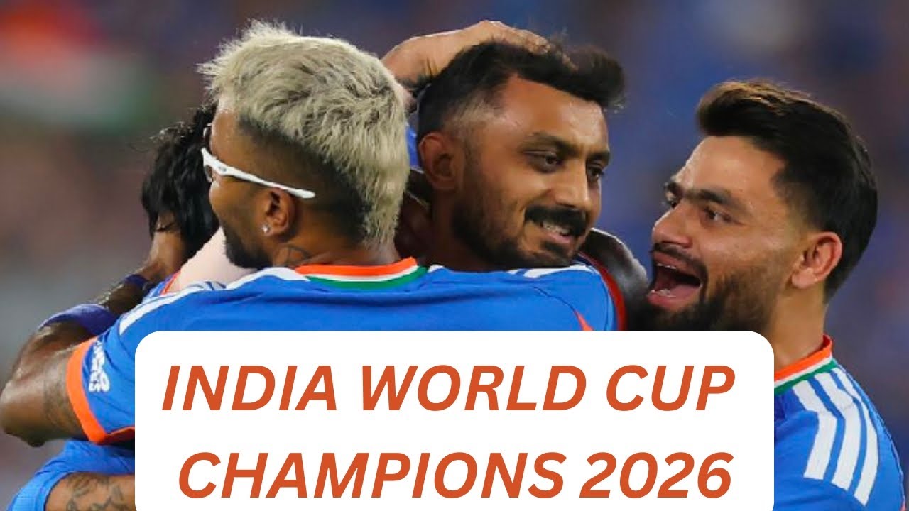 India World Cup Champions 2026