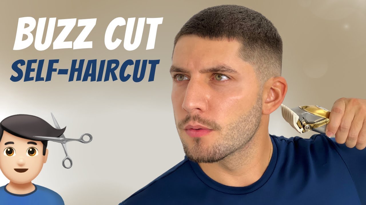 ASMR #5 Guard Buzz Cut Mid Fade Tutorial | How To Cut Your Own Hair