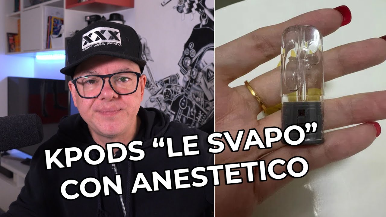 KPODS Sigarette Elettroniche PERICOLOSE con ETOMIDATO