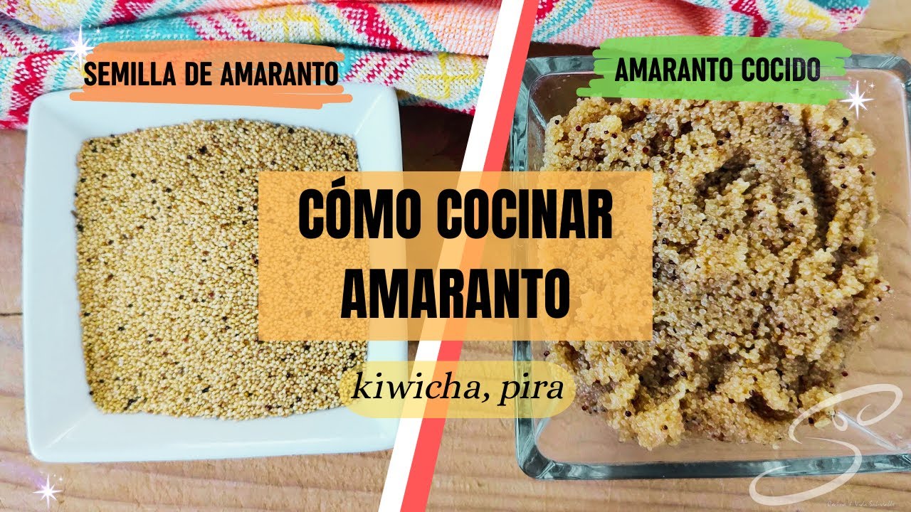 Как приготовить семена амаранта | Кивича | Cocina & Vida Saludable