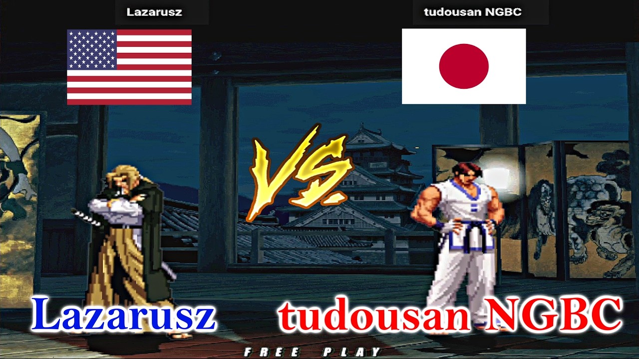 NeoGeo Battle Coliseum - Lazarusz vs tudousan NGBC