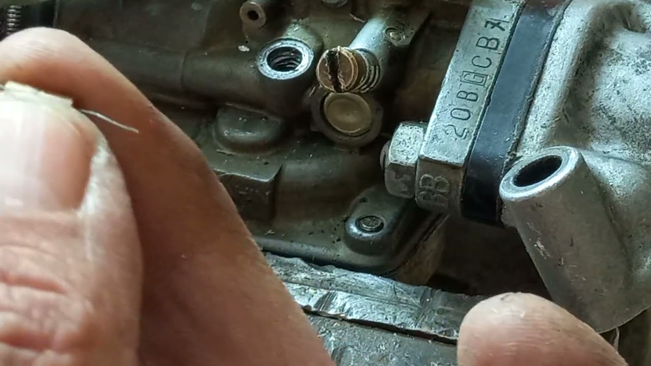 honda camino pas de ralenti,choke obligatoire?  solution......