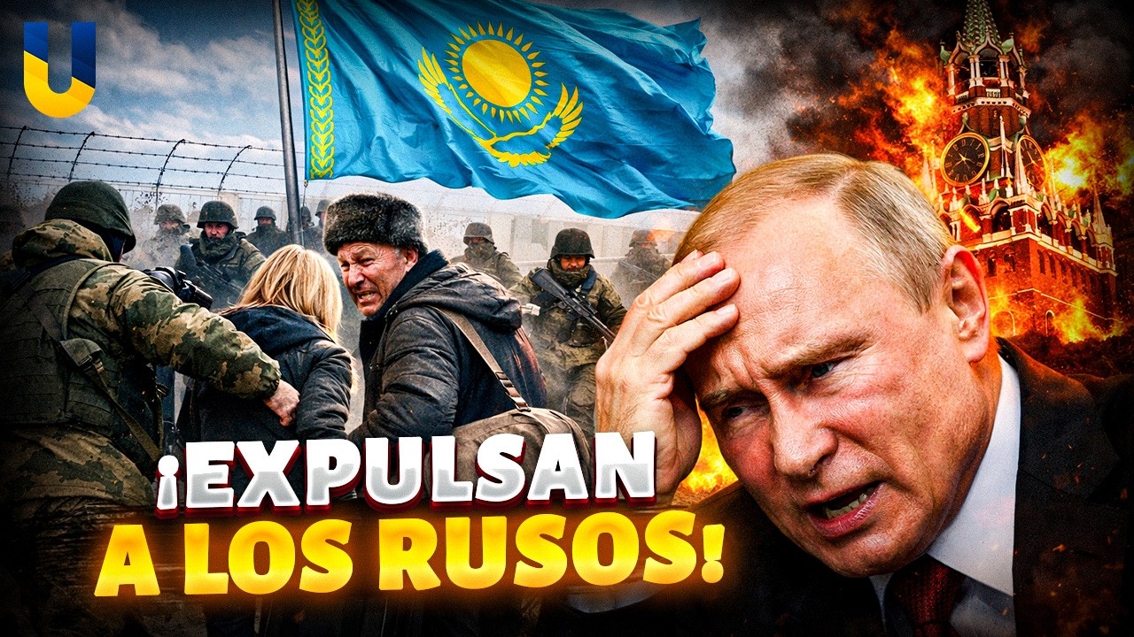 ¡Expulsan a los rusos de Kazajistán! Los aliados de Putin HAN DESPEDIDO a Moscú