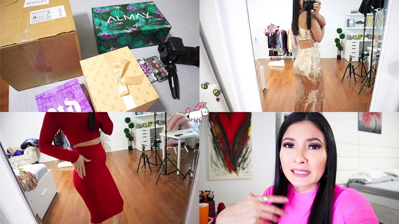 Mis Regalos De Navidad 🎁 Ropa de Hot Miami Styles, Maquillaje, y Camara 🦄 ok Bessy