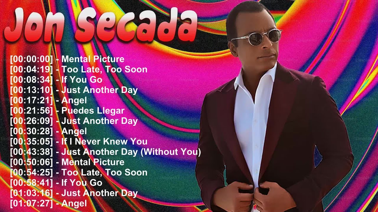 Jon Secada – Álbum completo de baladas – Just Another Day, Angel – Latin pop hits