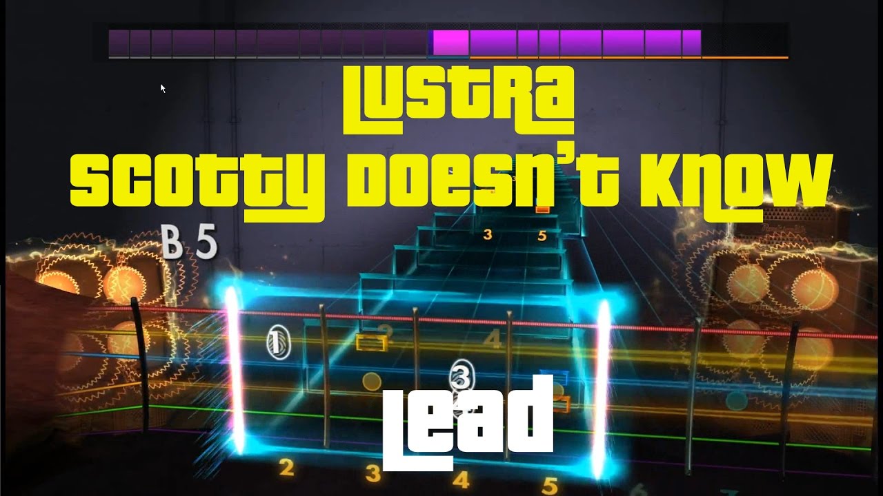 Lustra - Scotty Doesn't Know Rocksmith 2014 Lead Playthru
