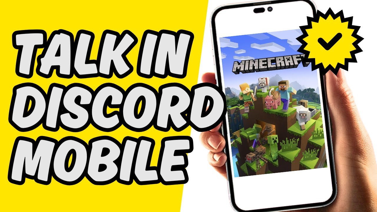 How To Talk With Friends In Discord Mobile While Playing Minecraft [Easy Guide]