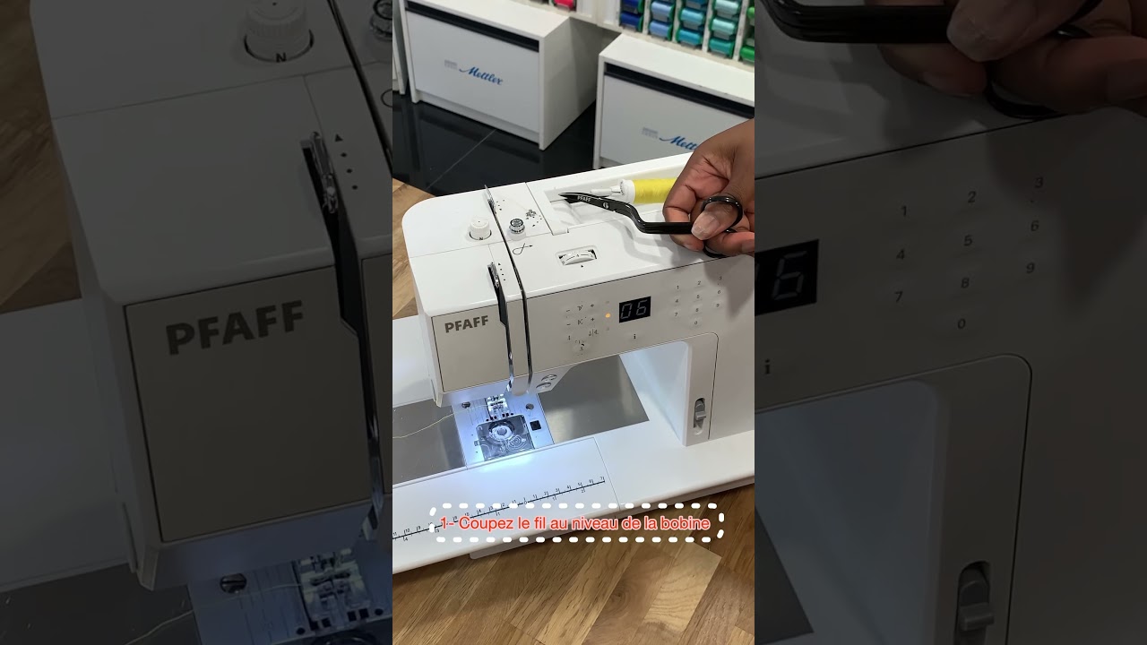 Comment changer la bobine sans abîmer la machine ?