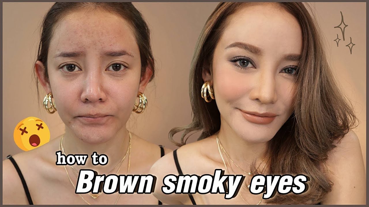 HOW TO smoky eyes ฉบับ soft!! แบบง่ายๆเลย! เอาใจมือใหม่หัดแต่ง ลุคนี้กำลังมาแรง สวยมงลง! | gamgy