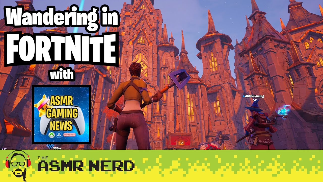 ASMR | Wandering in Fortnite ft. ASMR Gaming News! 🎮😴 (whispering, relaxing, epic graphics, RTX ON)